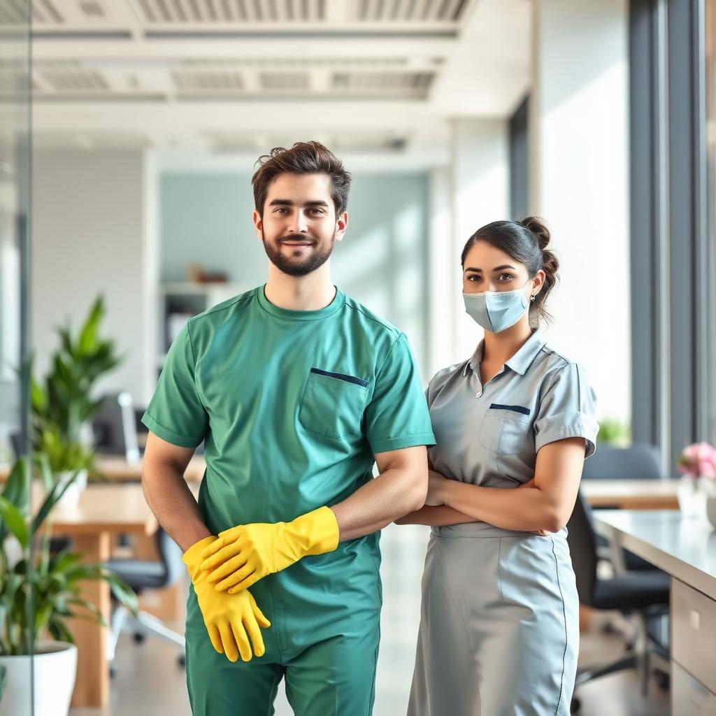 Professional Cleaning Staff at Cleaning Services USA